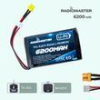 Акумулятор RadioMaster 6200 mAh 7.4V 2S Li-PO XT-30 для пультів керування TX16S, BOXER HP0157.BATT-6200-2S 00234 фото
