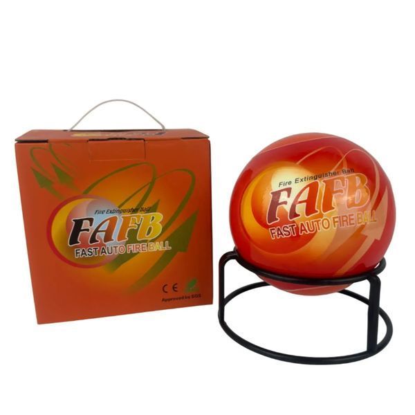 Швидкий автоматичний порошковий вогнегасник FAFB fast auto fire ball 1,3 кг для авто, дому та для офісу, автоматичноі дії 00225 фото