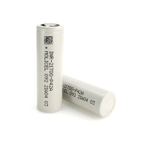 Акумулятор Molicel 21700 INR-P42A 4200mah 3.6V 45A 10119 фото