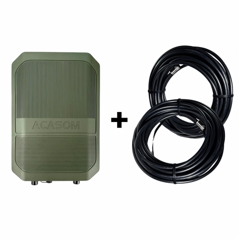 Виносна антена Acasom ROC-6 2.4G/5.2G/5.8G, 20W + Коаксіальний кабель RG-8 для Alientech/AvengeAngel, N-Type-QMA, 20 м 10155 фото